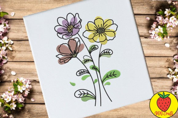 Review: Colorful Flower Doodle for Craft Fairs