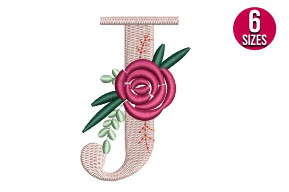 Review: Floral Alphabet J Letter for Personalized Gifts