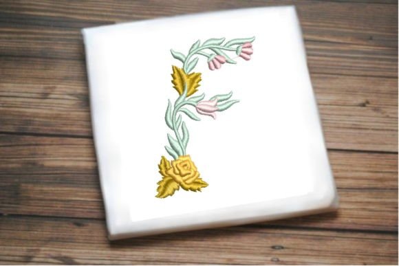 Review: Letter F in Beautiful Flower Design