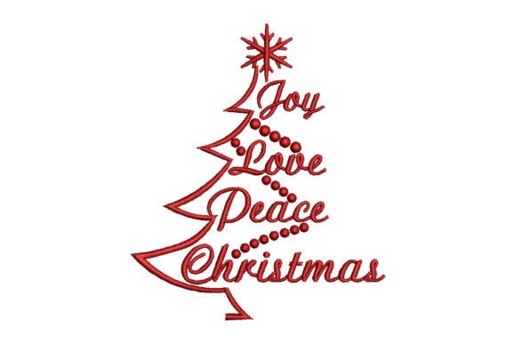 Reviewing Christmas Piece Love Joy Tree for Etsy