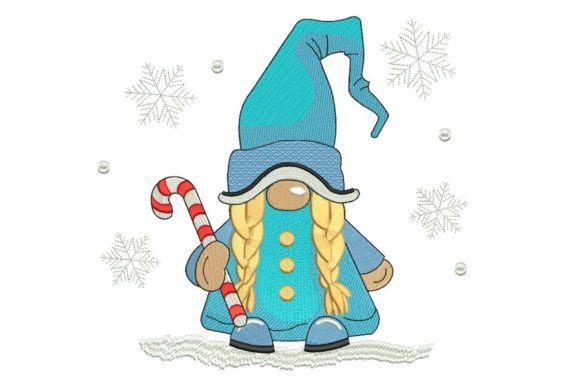Reviewing Girl Gnome with Candy Cane for Gifts