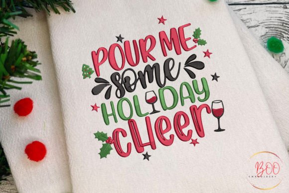 Reviewing Pour Me Some Holiday Cheer Design