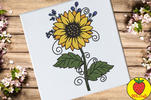 Reviewing Sunflower and Leaves for Holiday Collections