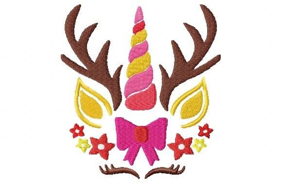 Unicorn Girl Reindeer with Stars Review